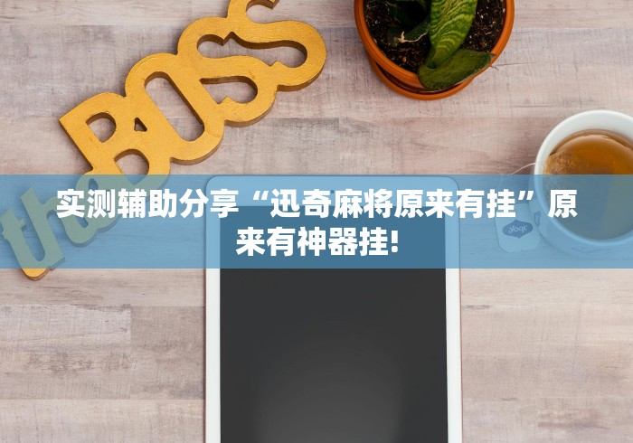 实测辅助分享“迅奇麻将原来有挂”原来有神器挂!